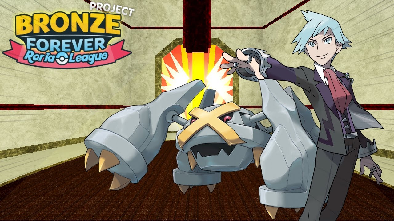 Can Steven Stone's Team Beat The ELITE FOUR? | Pokemon Brick Bronze