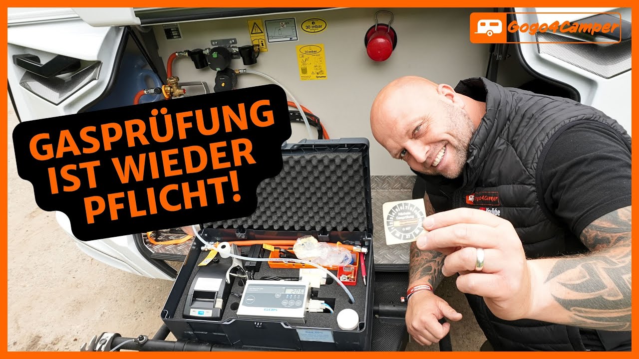 Die Gasprüfung ab sofort wieder Pflicht für Wohnwagen & Wohnmobile [StVZO] - So wird geprüft!