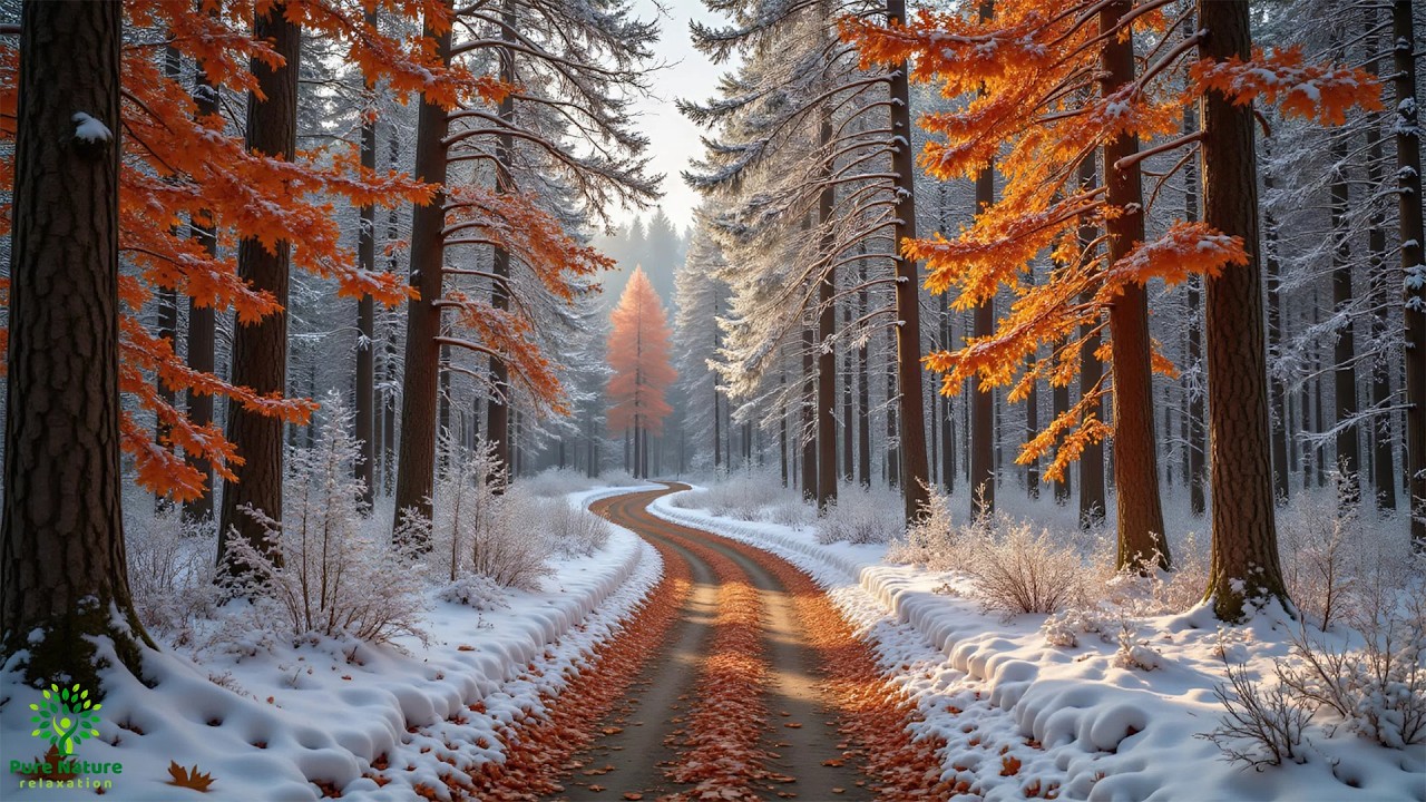 Calming December Snow Music – Peaceful, Soothing & Stress Relief