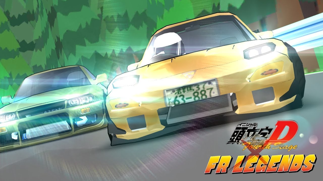 Godfoot vs Keisuke (Fr Legends) || Initial D Fourth Stage