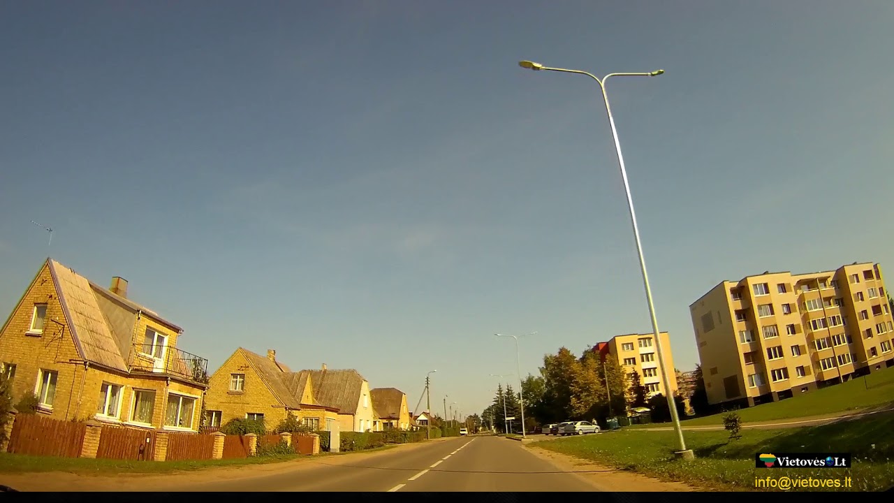 Virtualus Joniškio turas / Virtual Tour of Joniskis, Lithuania