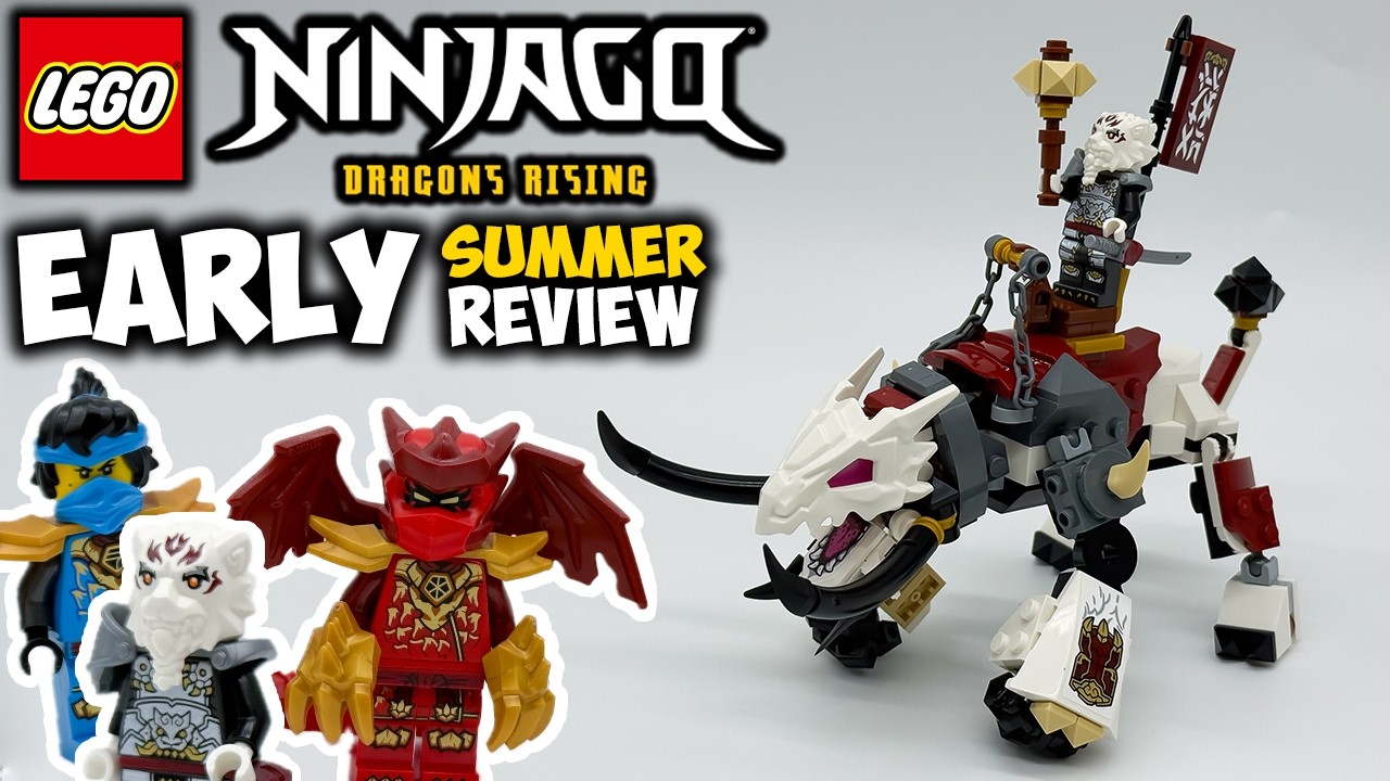 Zilvar and Grimtak the Dragon Beast EARLY Summer 2026 Review! Ninjago Dragons Rising Set 71863