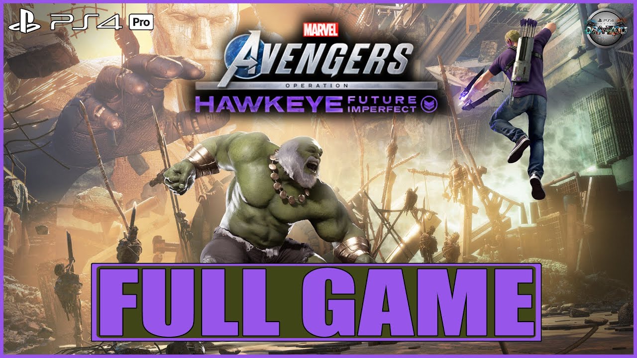 Marvel's Avengers Hawkeye Future Imperfect Full DLC Gameplay Walkthrough PS4 Pro (No Commentary)