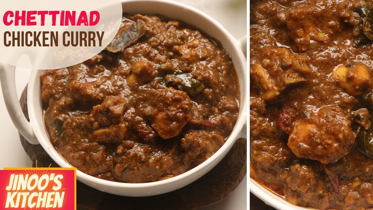 Authentic Chettinad Chicken Curry Recipe |  Best South Indian Chicken Curry