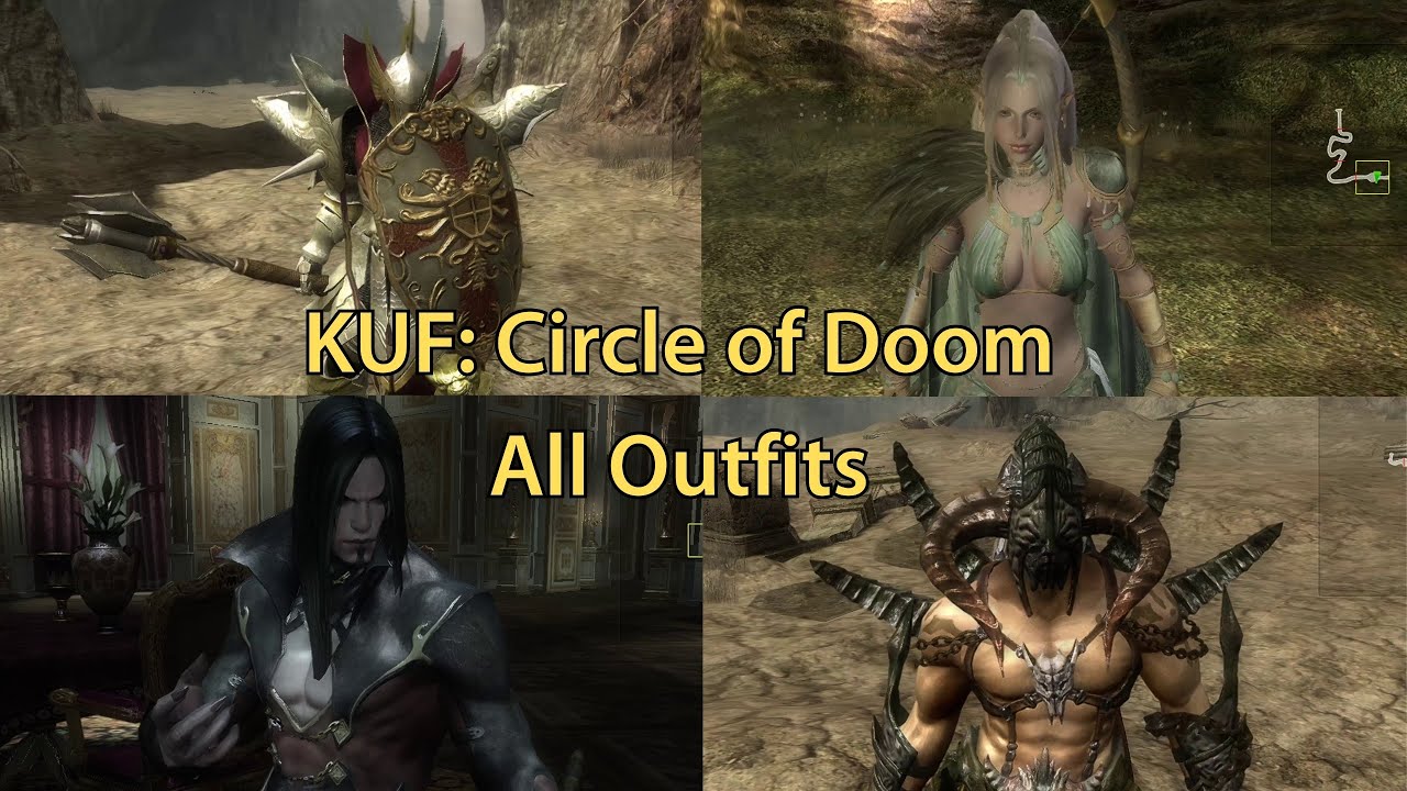 Kingdom Under Fire: Circle of Doom | All Armors/Outfits