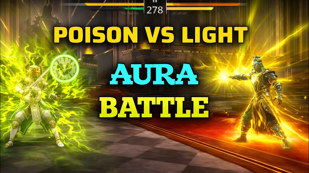 King of Serpents (lvl 5) VS King Solaris || Poison VS Light which Aura is Greater ✨Legendary Battle 