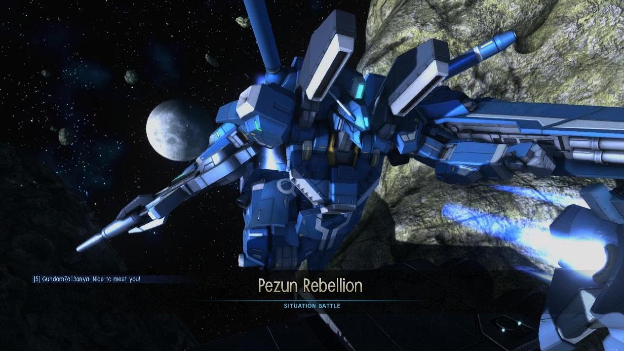 GBO2 - Pezun Rebellion, Gundam Mk. V more gameplay.