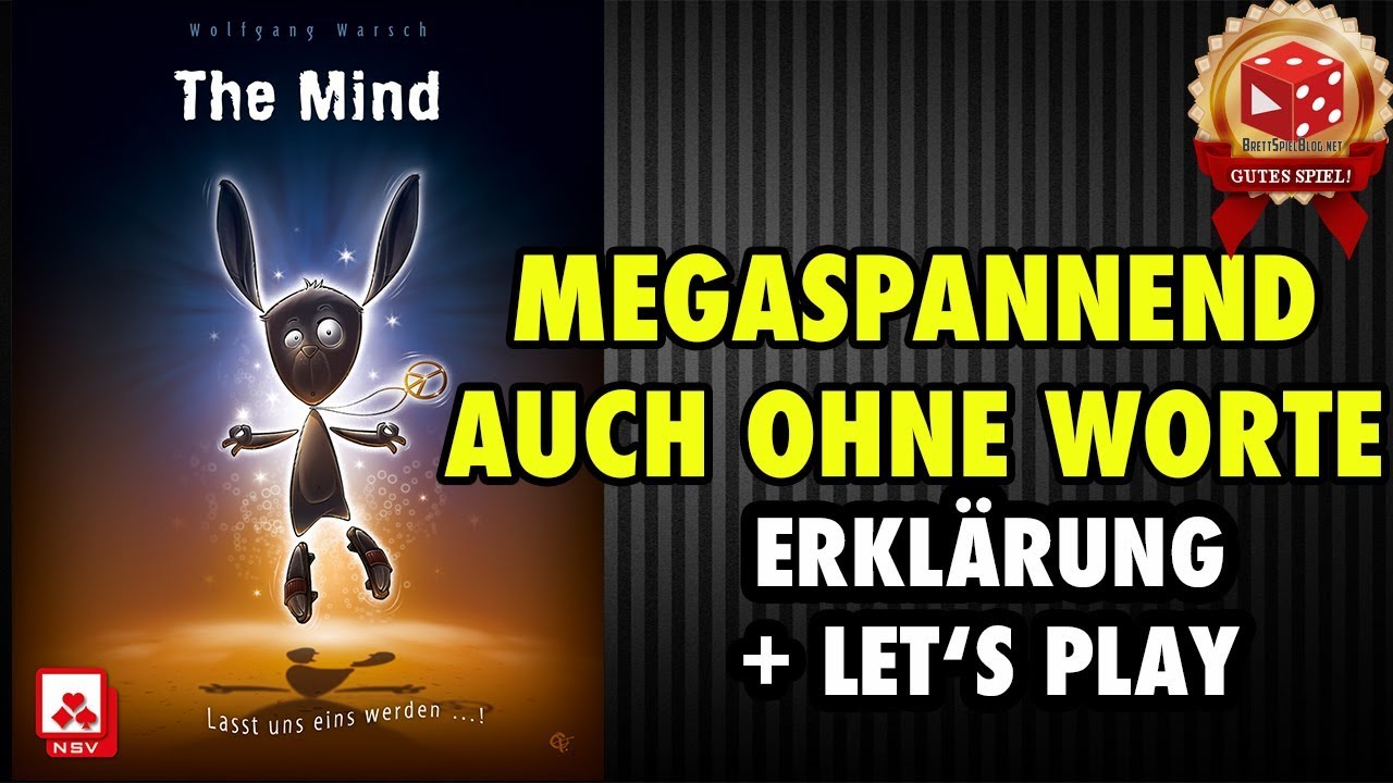 The Mind - Erklärung und Let's Play (Level 1-12 Benjamin & Carl) - Wortlos spannend