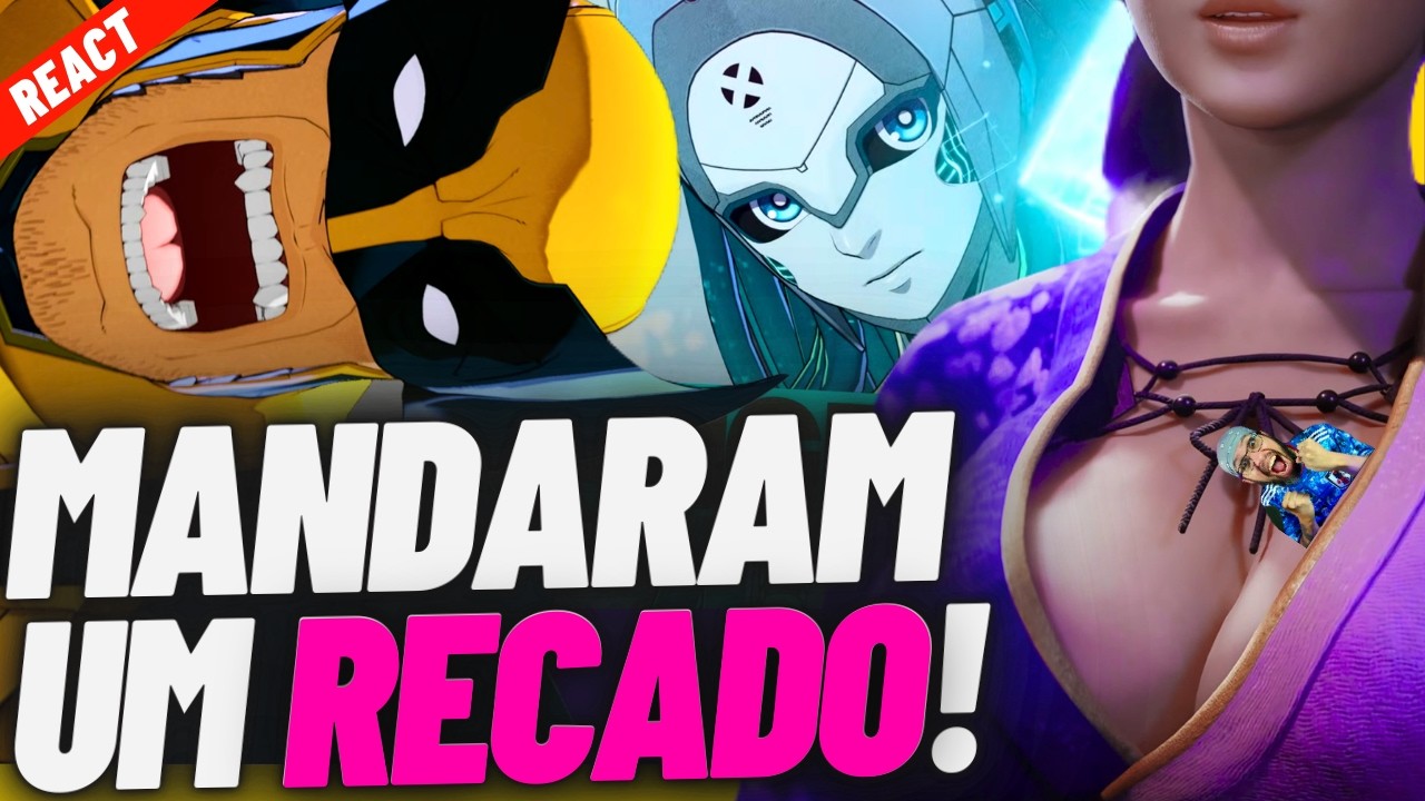 ISSO QUE O POVO QUER! React Trailer de Marvel Tokon com X-Men e Dead or Alive 7