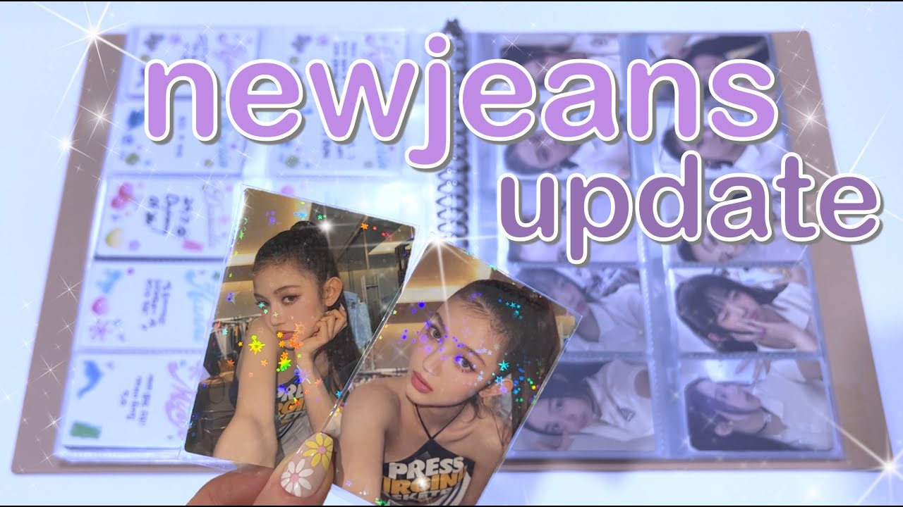 update NEWJEANS with me ~ GET UP GALORE