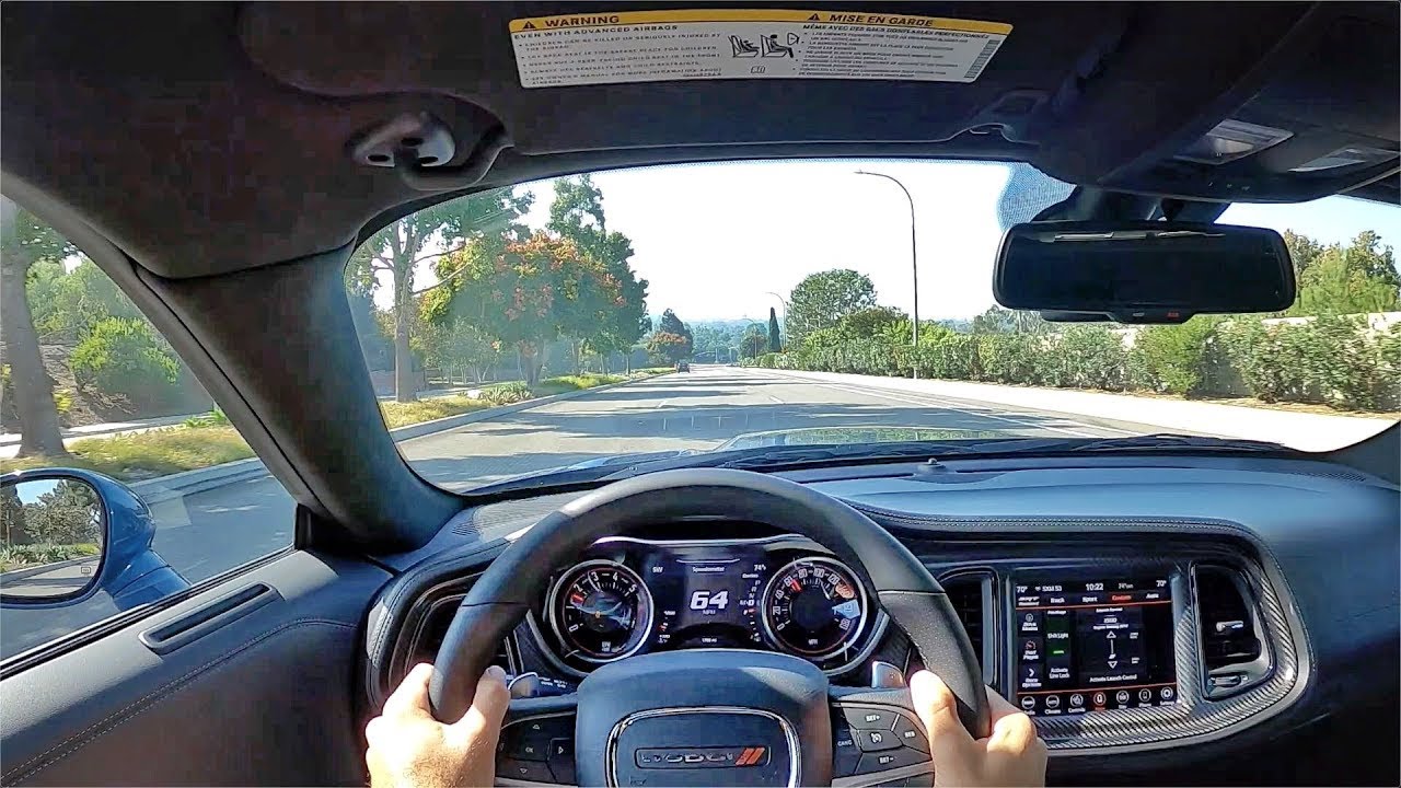 2020 Dodge Challenger R/T Scat Pack Widebody POV Test Drive (3D Audio)(ASMR)