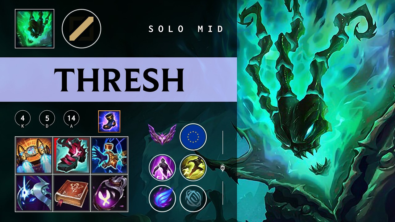 Thresh Mid vs Viktor - EUW Master Patch 26.05