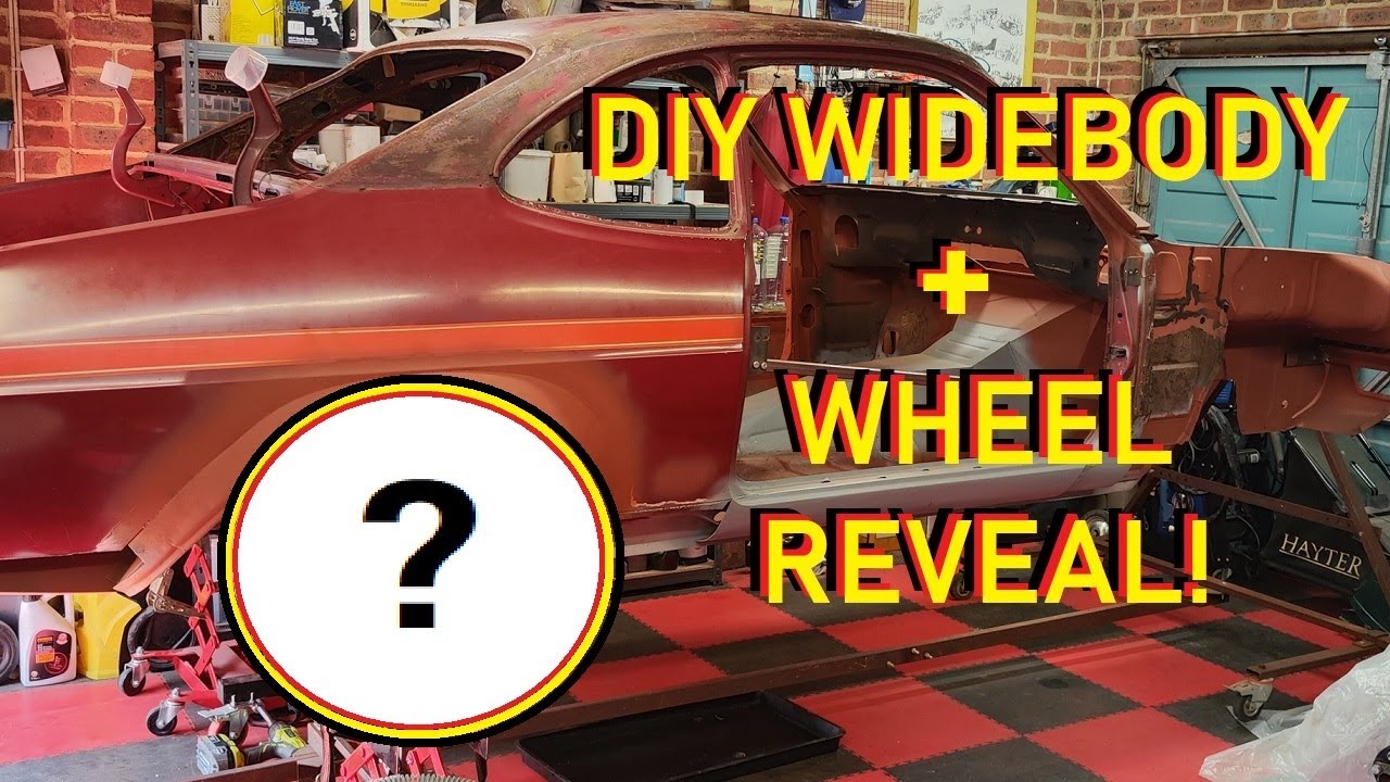 Attaching DIY wide arches to my 1972 Vauxhall Firenza LS swap [Ep 17]