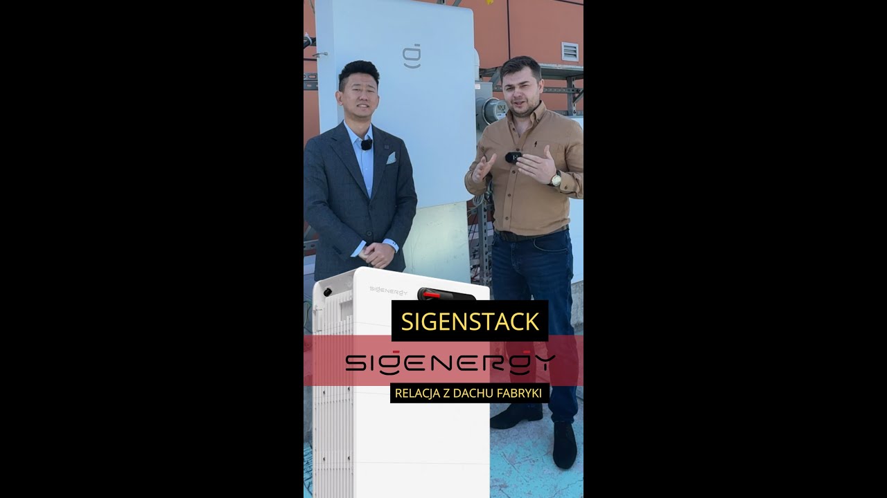 SigenStack dla Firm - Instalacja 336 kWp + Magazyn Energii 420 kW -Fabryka SigEnergy w Shanghaju
