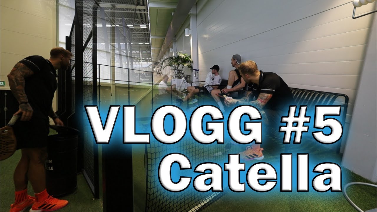 Padelvlogg #5 padel på Catella arena Danderyd