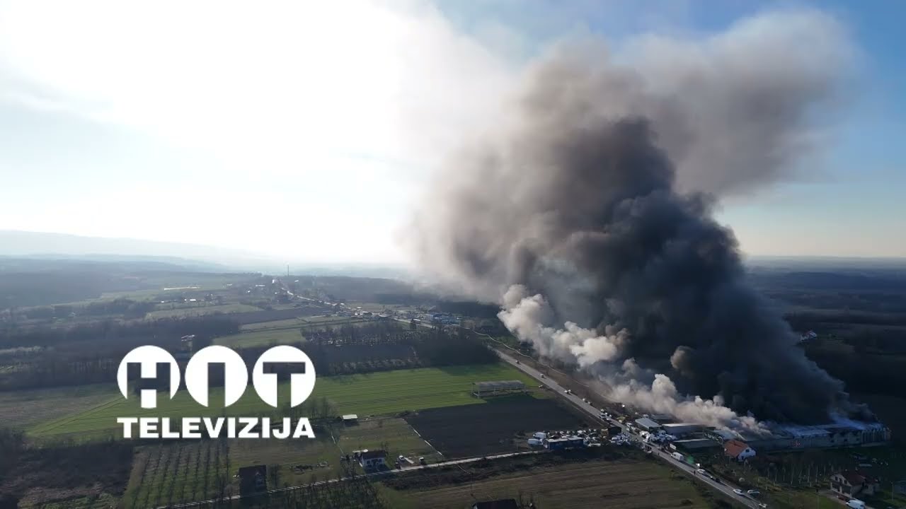 Požar u fabrici namje&scaron;taja Alizino - Hit Televizija Brčko