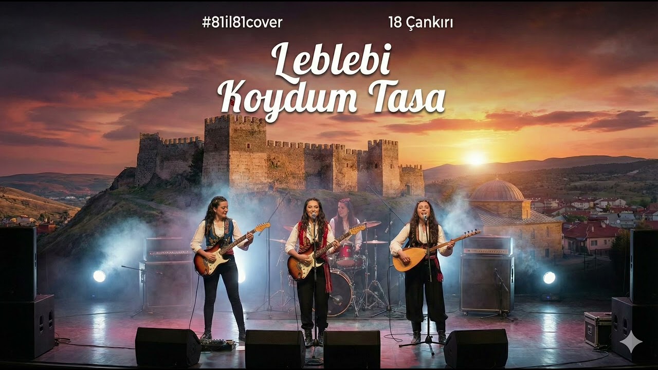 Bu Leblebi Başka! Çankırı'da Türkü-Rock Fırtınası Estirdik 🤘 #81il81cover Psychedelic 