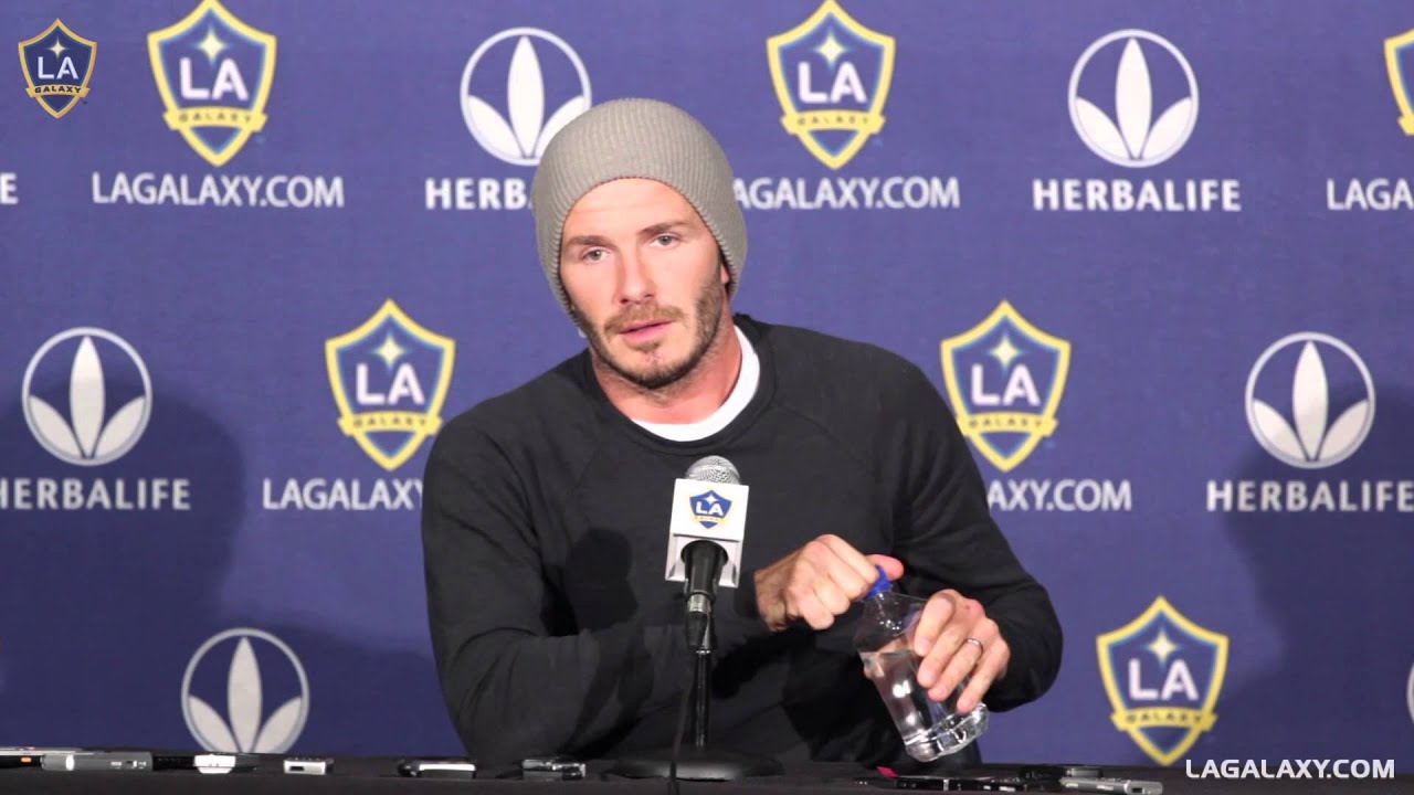 David Beckham press conference