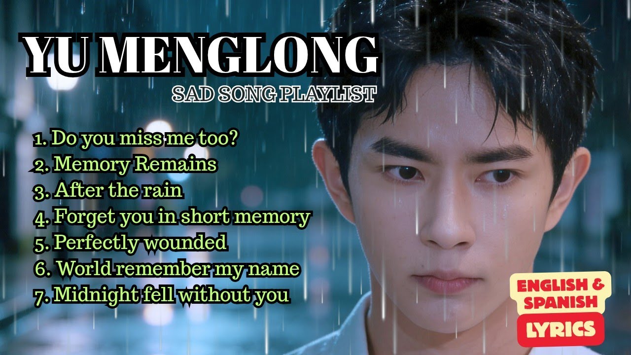 YU MENGLONG HEARTBREAKING SONG LYRIC PLAYLIST 🥀 Touching And Sadness Cover Songs #doyoumissmetoo