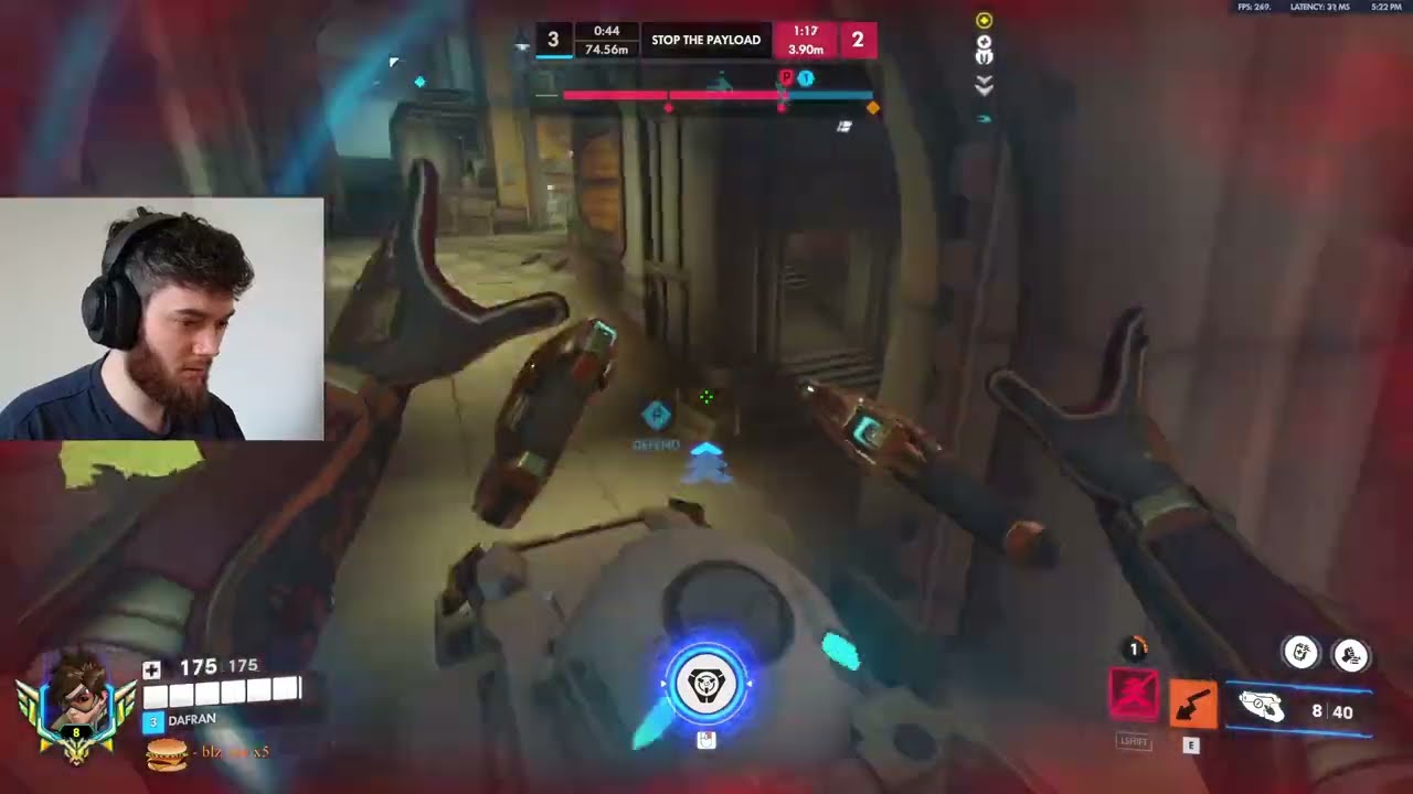 Overwatch Tracking God Dafran Tryhard Tracer & Emre Gameplay