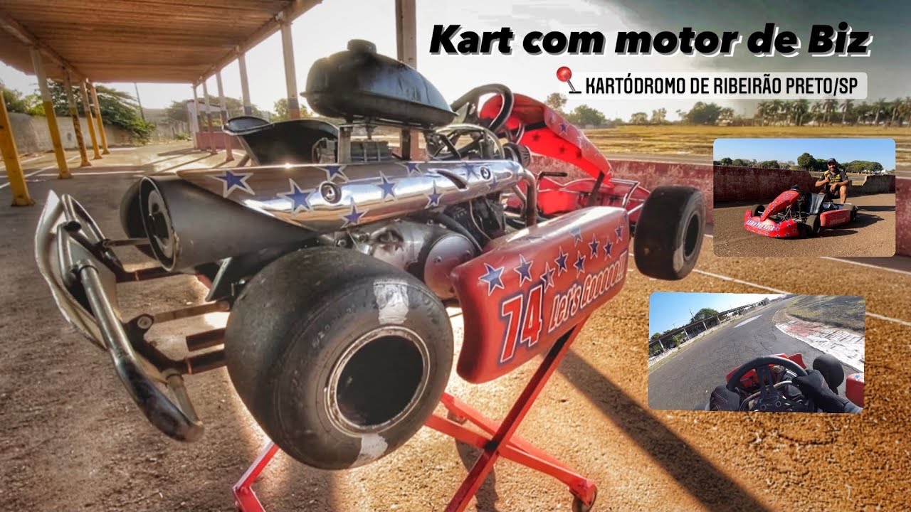 Kart com motor de Biz
