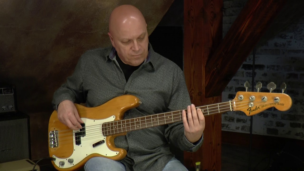 Fender Precision Bass from 1972 natural presented by Vintage-Guitar Oldenburg