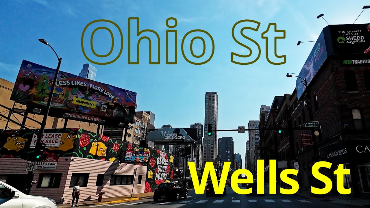 🚗 Chicago 4K Drive 🇺🇸 From Archer Ave to River North Downtown|feat WillisTower