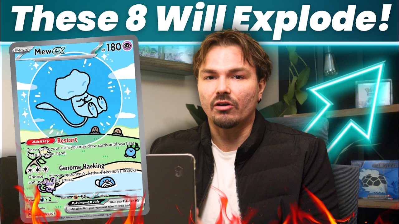 Why These 8 Pokemon Cards Are About To SKYROCKET In Price!