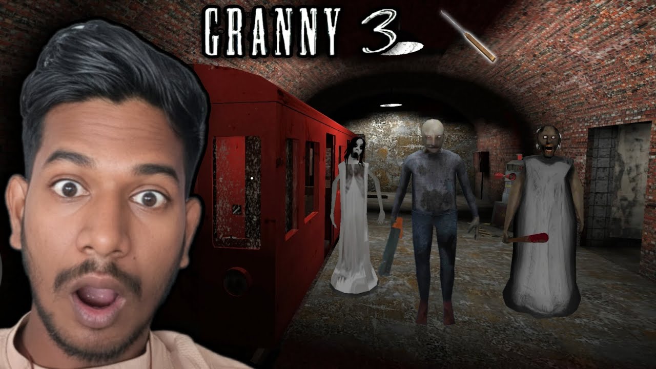 granny 3 I finally a train escape