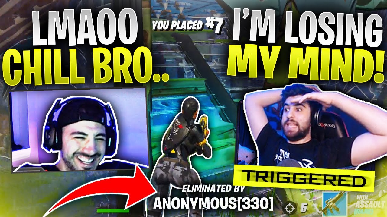 SypherPK Got TRIGGERED After He Loses To Teaming Stream Snipers!