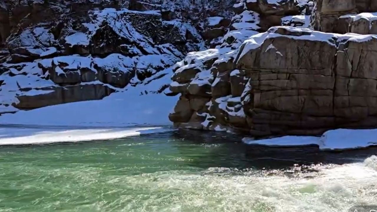 얼음 녹는 한탄강 물소리 편안한휴식 숙면 집중 Relaxing Nature Sounds for Sleep & Focus, Soft Rapids White Noise