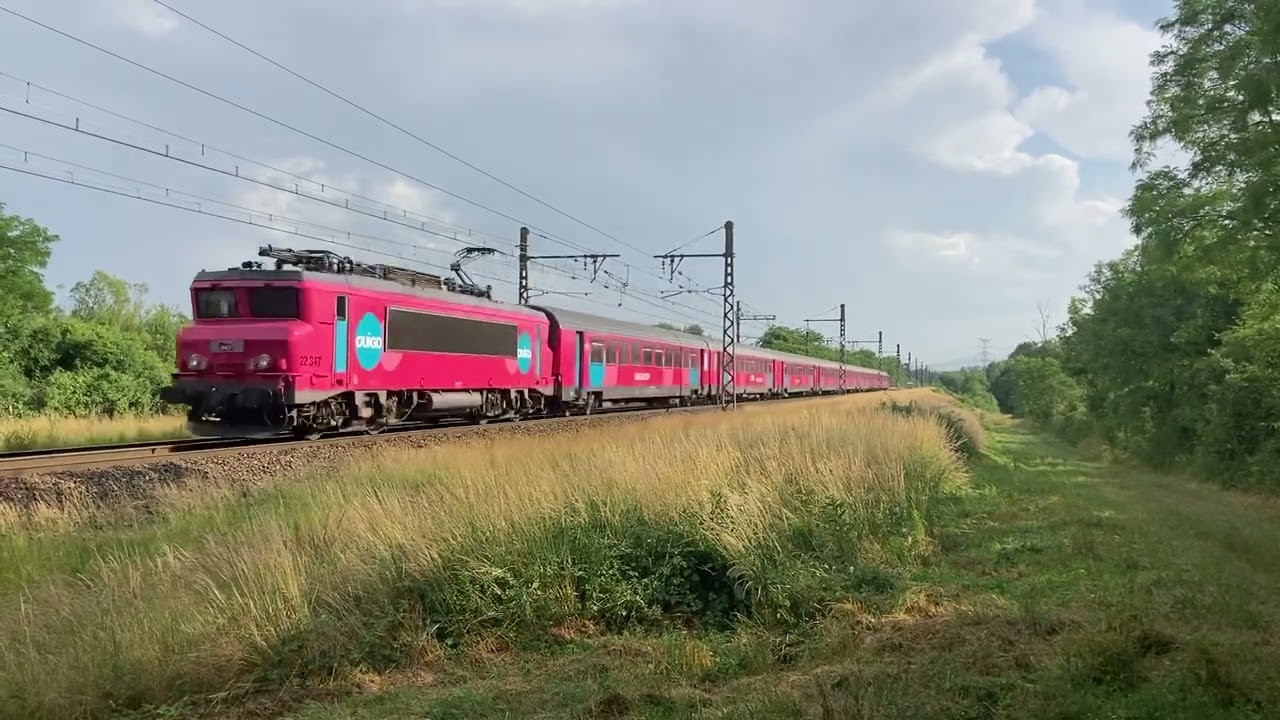 BB22347 sur le corail Ouigo 5764 &agrave; Pontanevaux