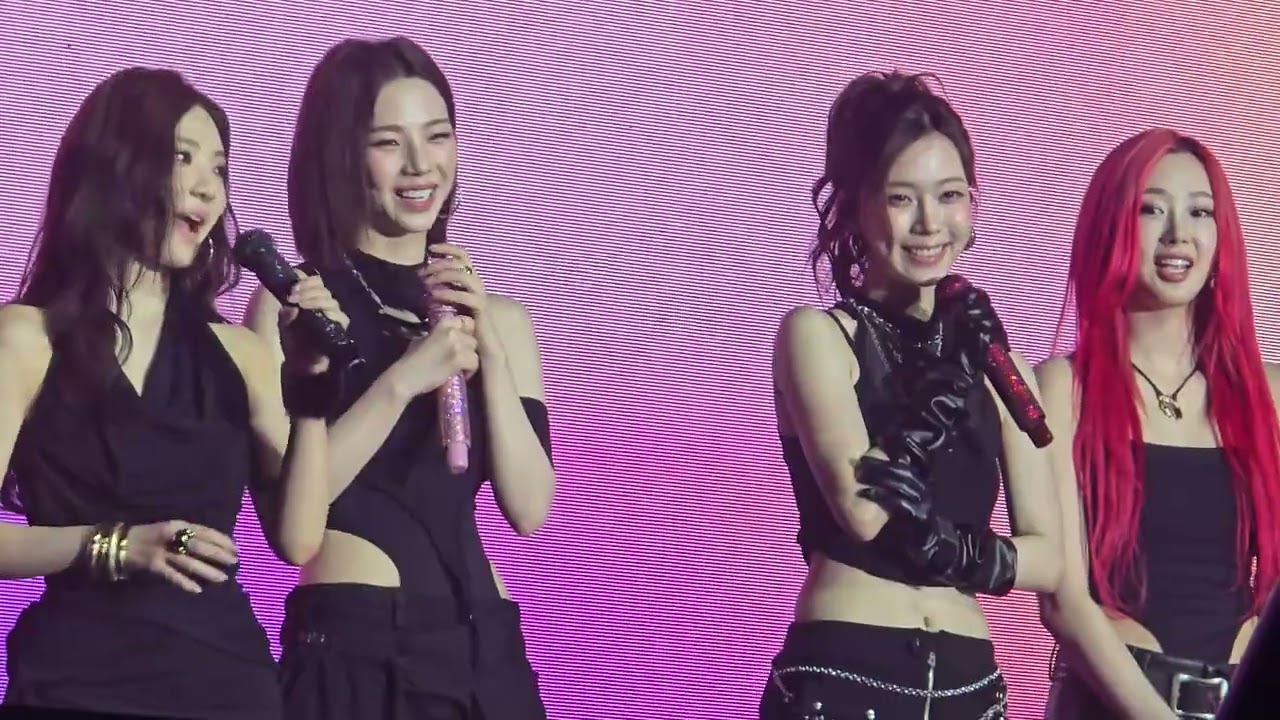 aespa talk with fans 2 at UTO Fest Girls in Bangkok 27/04/25