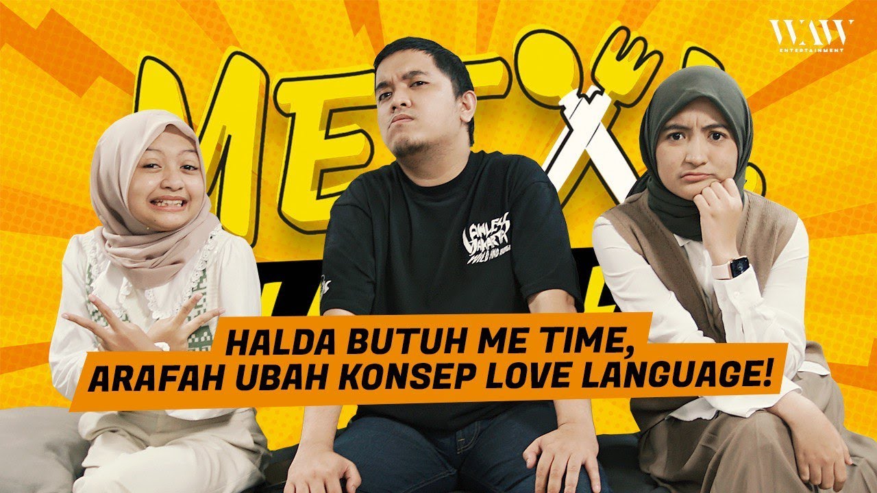 BARU TAU LOVE LANGUAGE, HALDA BUTUH COWO ME TIME! OZA RANGKUTI PUSING! METAL JALAN JALAN