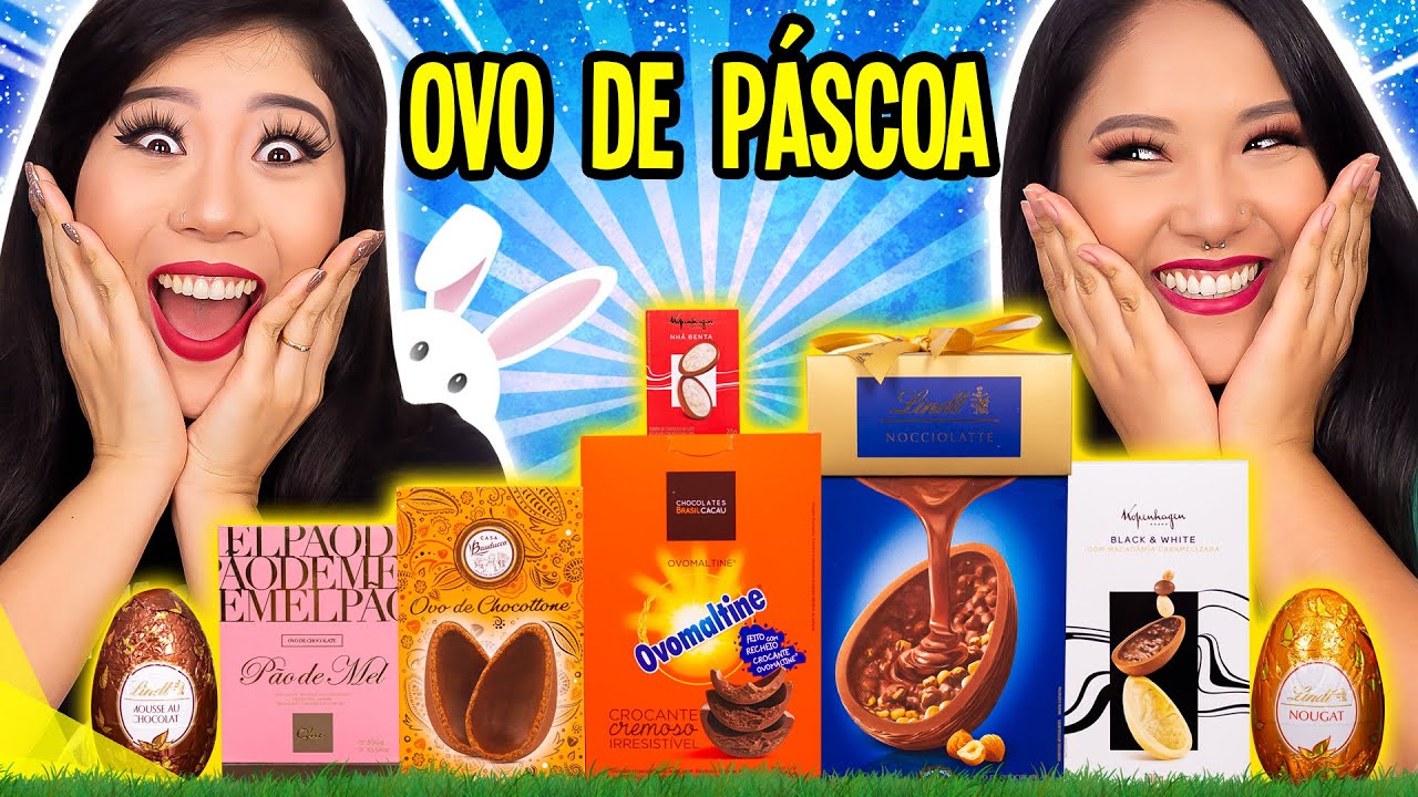 ABRINDO E PROVANDO OVO DE PÁSCOA CARO 2020 | Blog das irmãs