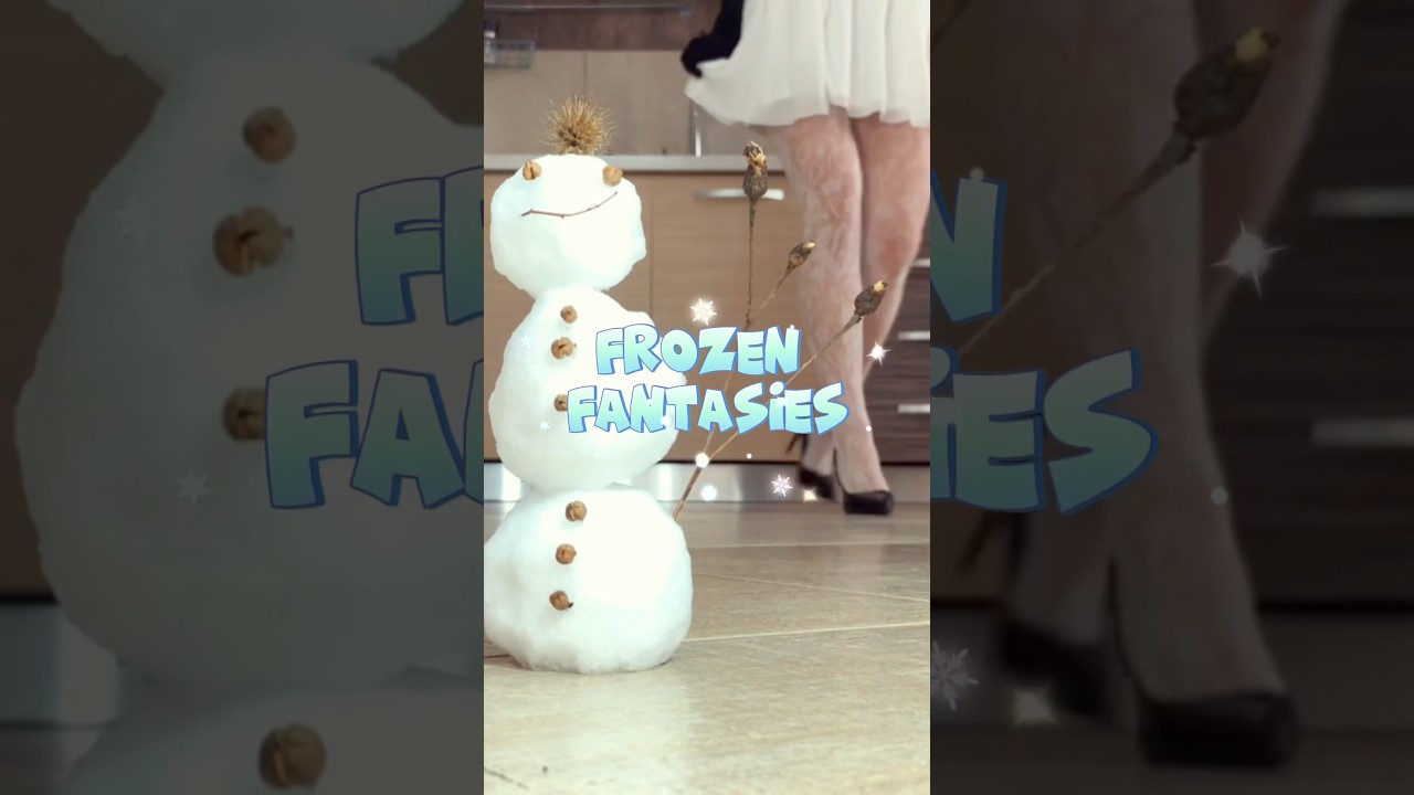 Кошачьи насосы vs. Снеговика! Удивительно удовлетворительное раздавливание на высоких каблуках! ASMR