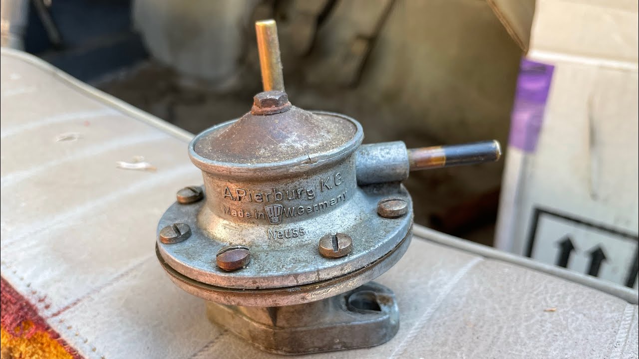 Replacing a fuel pump on a 2 stroke Saab and attempting to drive it