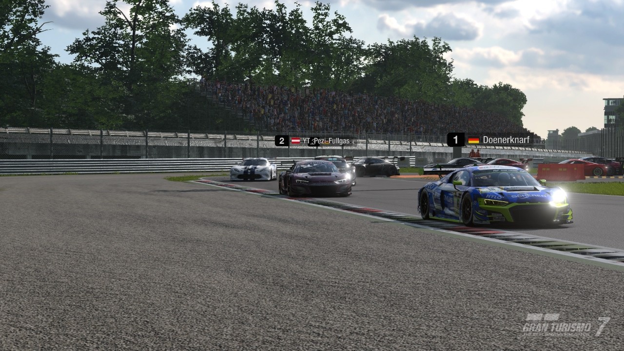 GT7 / Tägliche Rennen / Monza Gr.3 Audi R8