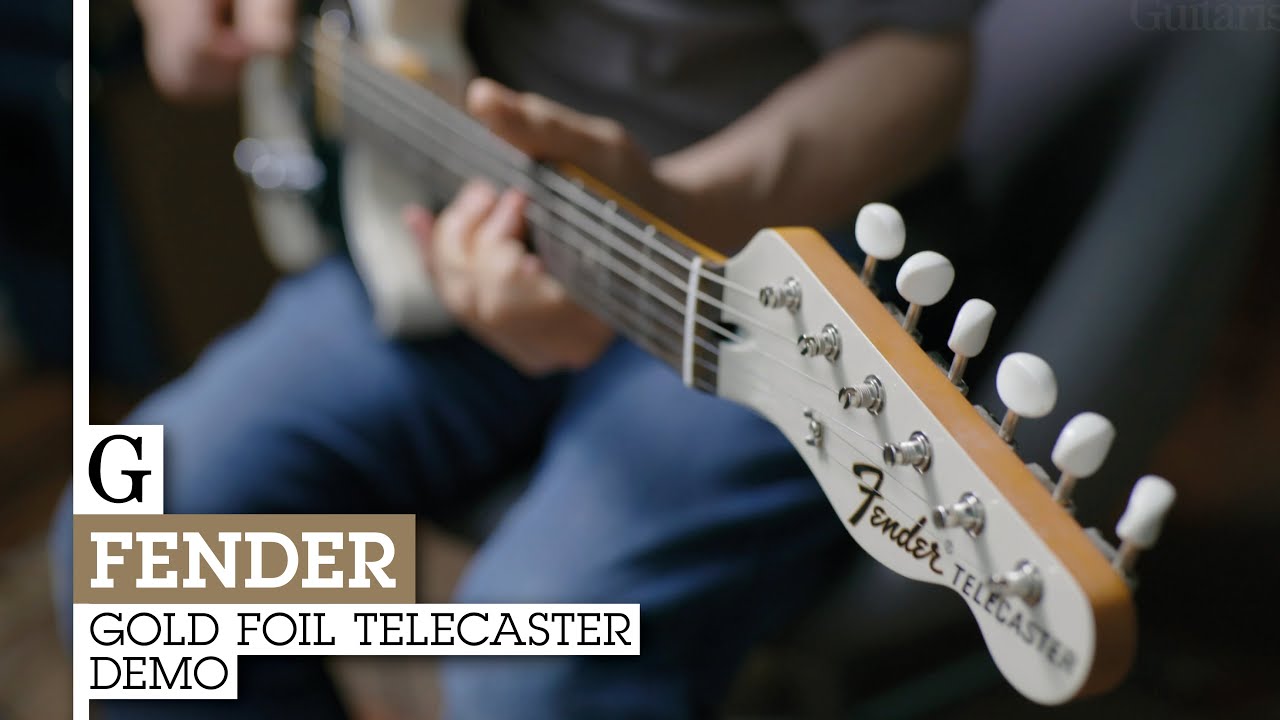Fender Gold Foil Telecaster Demo