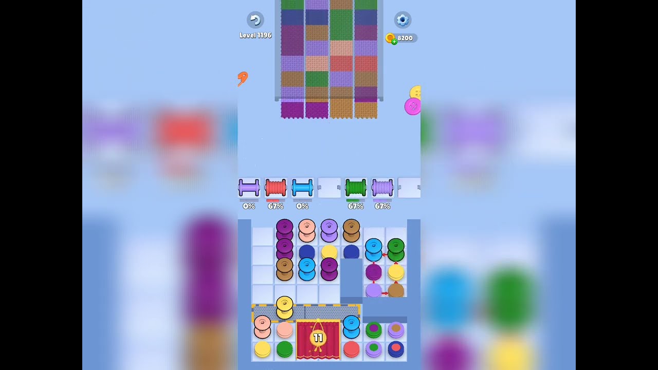 Knit Out Level 1196 Walkthrough Solution 