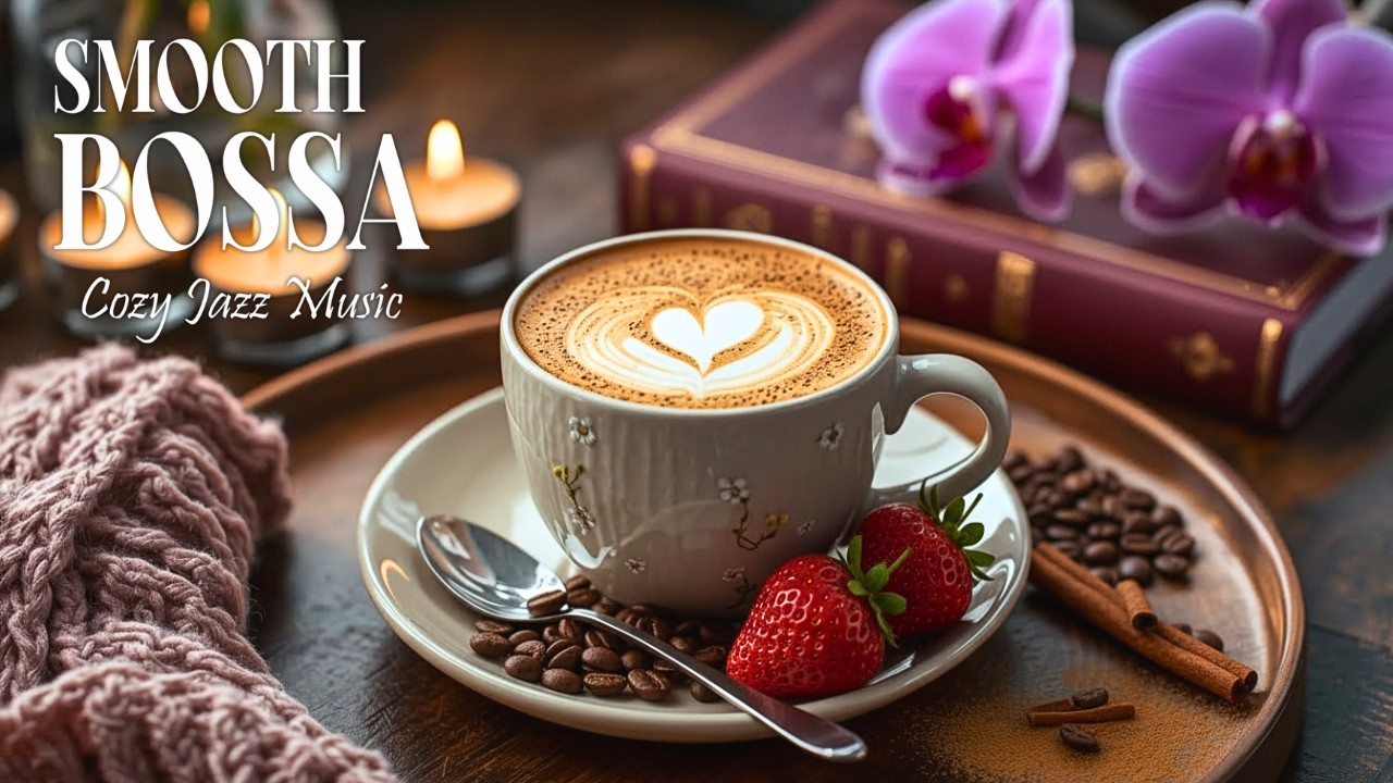 Delicate March Coffee Jazz ☕ Cozy Spring Café Ambience with Smooth Bossa Nova for Good Vibes