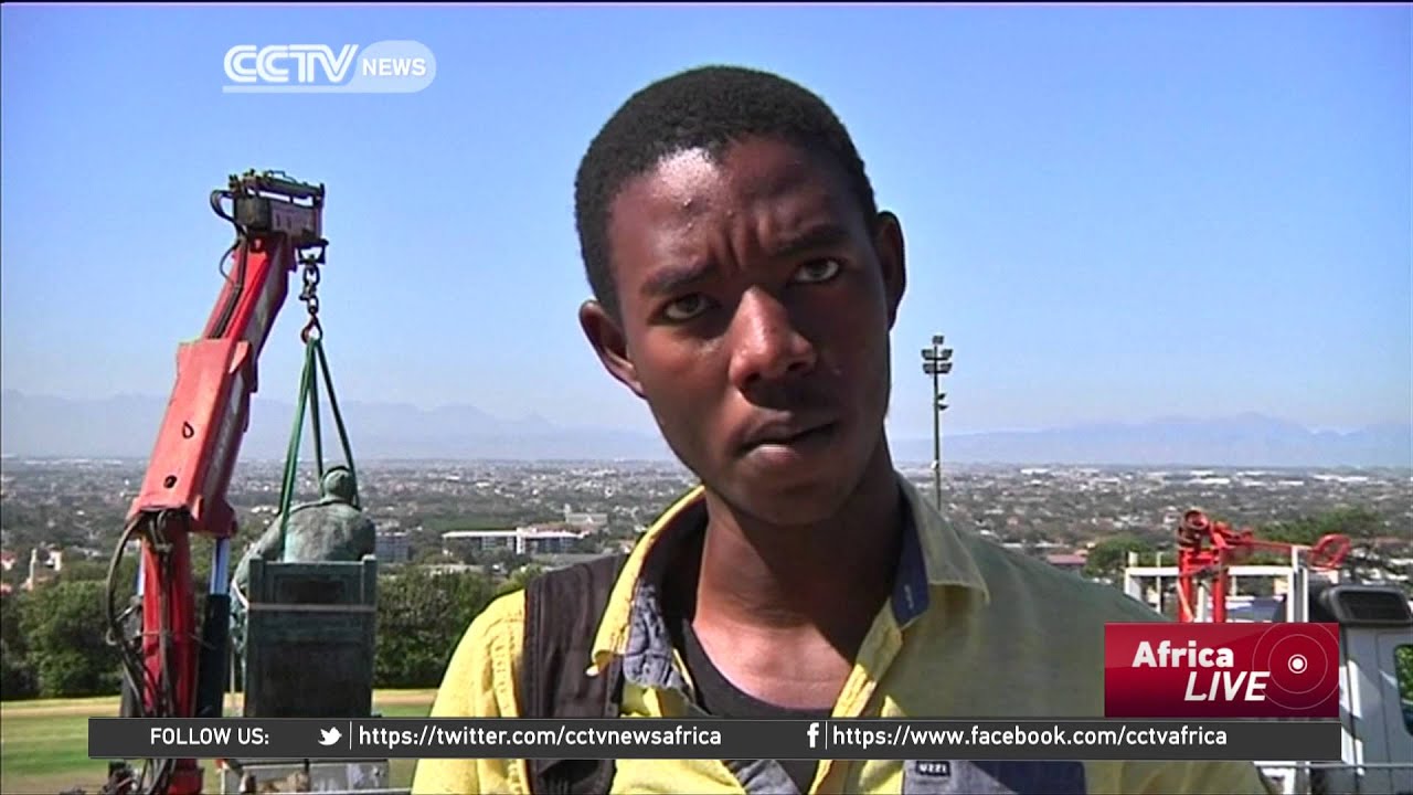 South Africa's Controversial Rhodes statue taken down