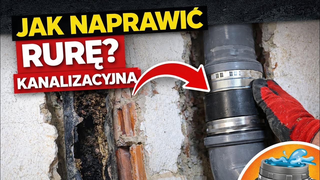 JAK NAPRAWIĆ RURĘ KANALIZACYJNĄ   #kanalizacja #rura #remont #dom #mieszkanie #naprawa