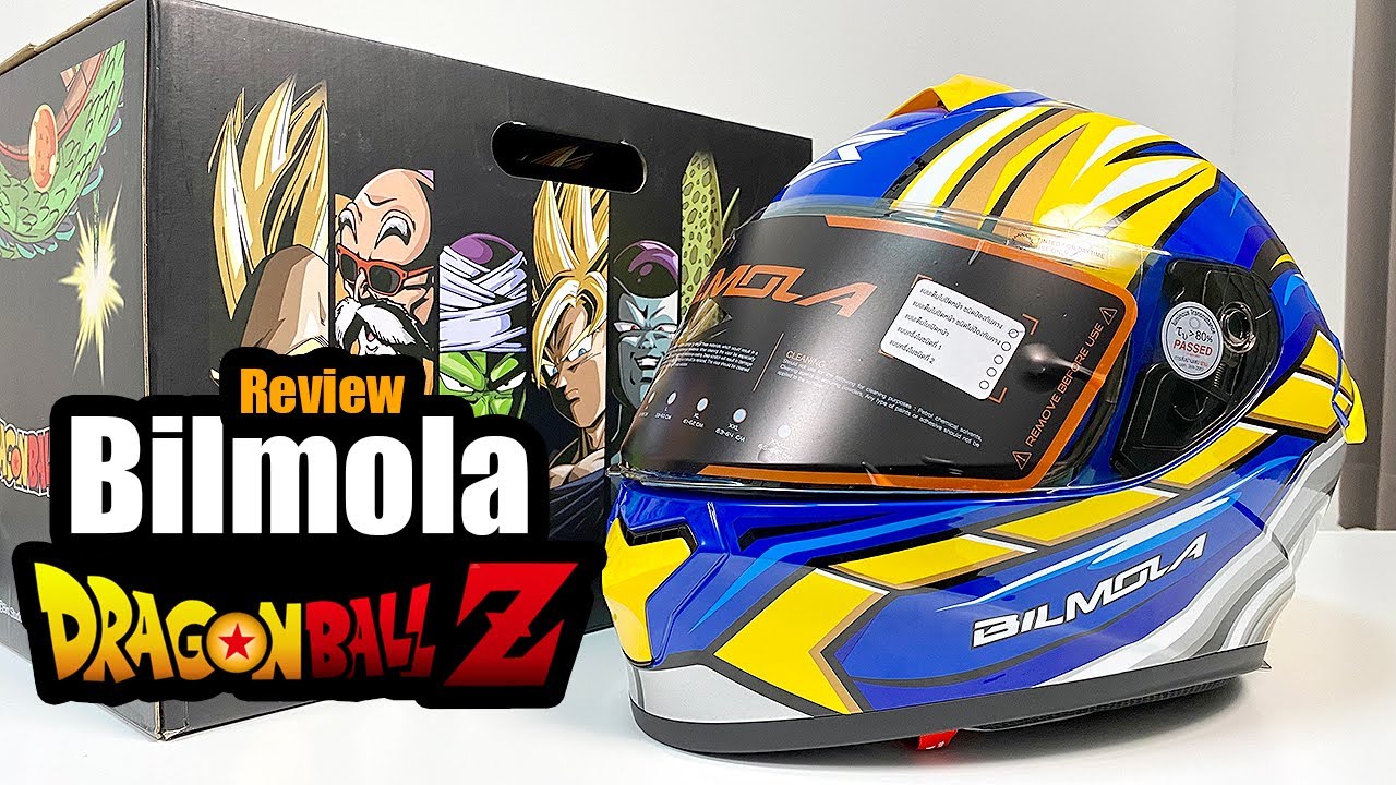 หมวกกันน็อค #Bilmola Dragon Ball Z มาดูกันว่ามันทำอะไรได้บ้าง [ドラゴンボール]