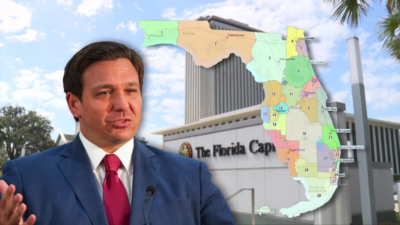 Redistricting review becomes partisan battle in Florida