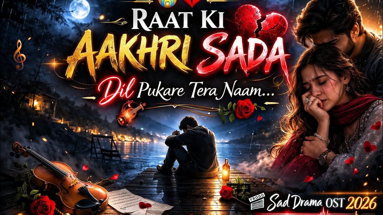 💔 Raat Ki Aakhri Sada 🥀 | Dil Pukare Tera Naam 😭 | Heart Touching Sad OST 2026