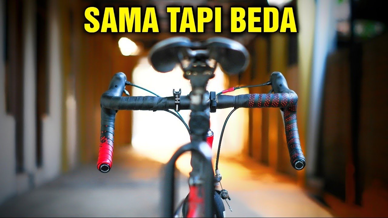 Bar Tape Sepeda PALING AWET dan TAHAN BANTING‼️ review handlebar tape strummer HBT-GEL-001