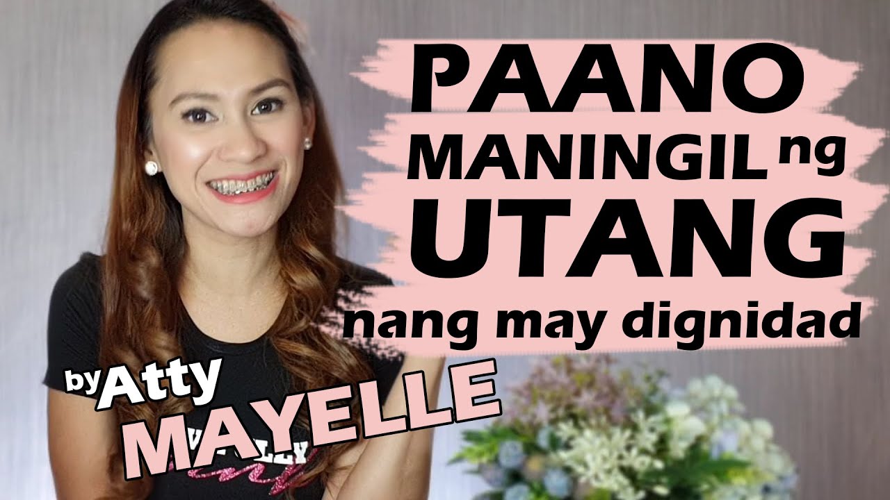 Paano Sumingil ng UTANG | by Atty Mayelle #smallclaims #ecq