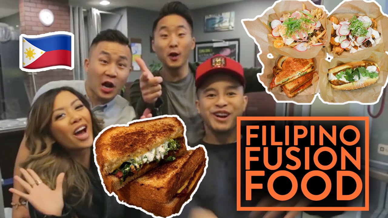 FILIPINO FUSION FOOD w/ LIANE V - Fung Bros Food