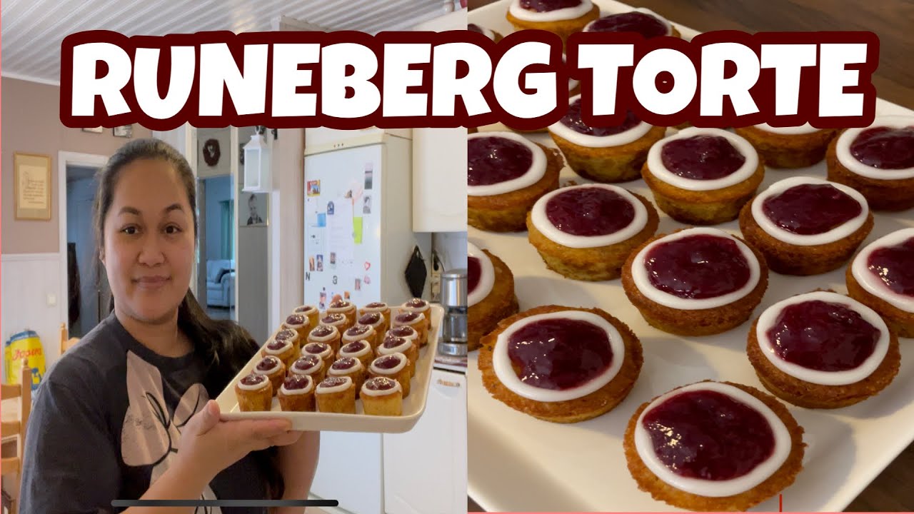 RUNEBERG TORTE (FINNISH DESSERT CAKE)FINNISH COUNTRYSIDE BAKING